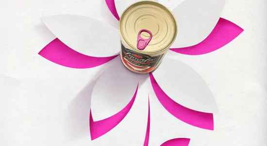 pink-flower-with-3-piece-metal-can