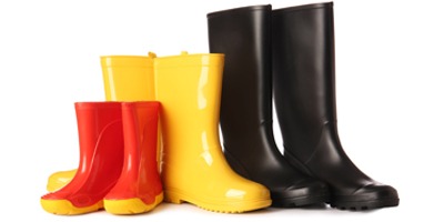 colorful-plastic-boots