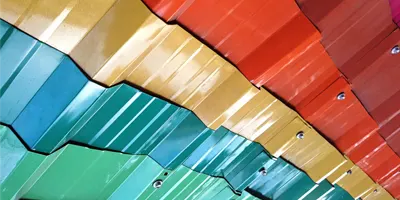 multiple-colored-metal-sheet